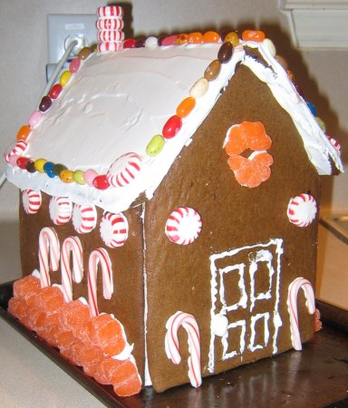 gingerbread house