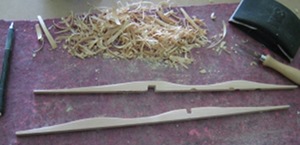 x-braces carved x-braces